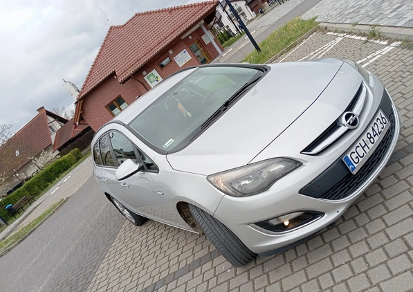 Opel Astra cena 23300 przebieg: 259000, rok produkcji 2013 z Chojnice małe 154